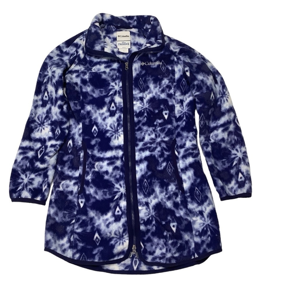 Columbia Frozen II Girl’s Youth Fleece Jacket Purple Size M 10-12